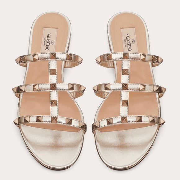 rockstud slide sandal
